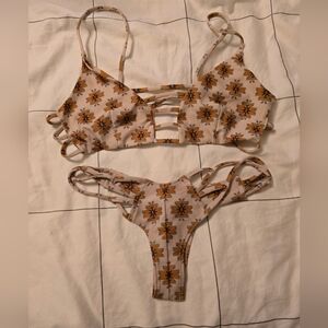 Montce Swim Bikini Set Aztec pattern